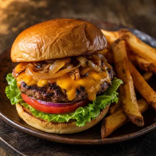 Roadhouse Cheeseburger