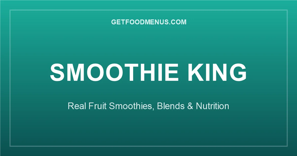 Smoothie King
