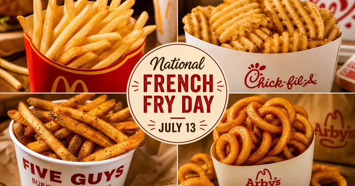 National French Fry Day 2026 — Free Fries & Deals at Every Chain