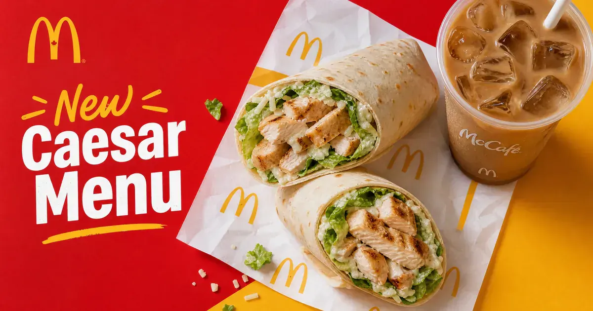 McDonald's Reveals New Caesar Menu & Updates July 2026