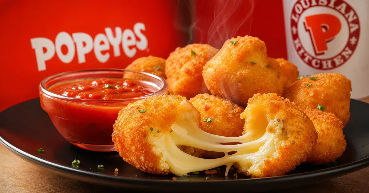 Popeyes Launches New Cheese Bites — Price & Review