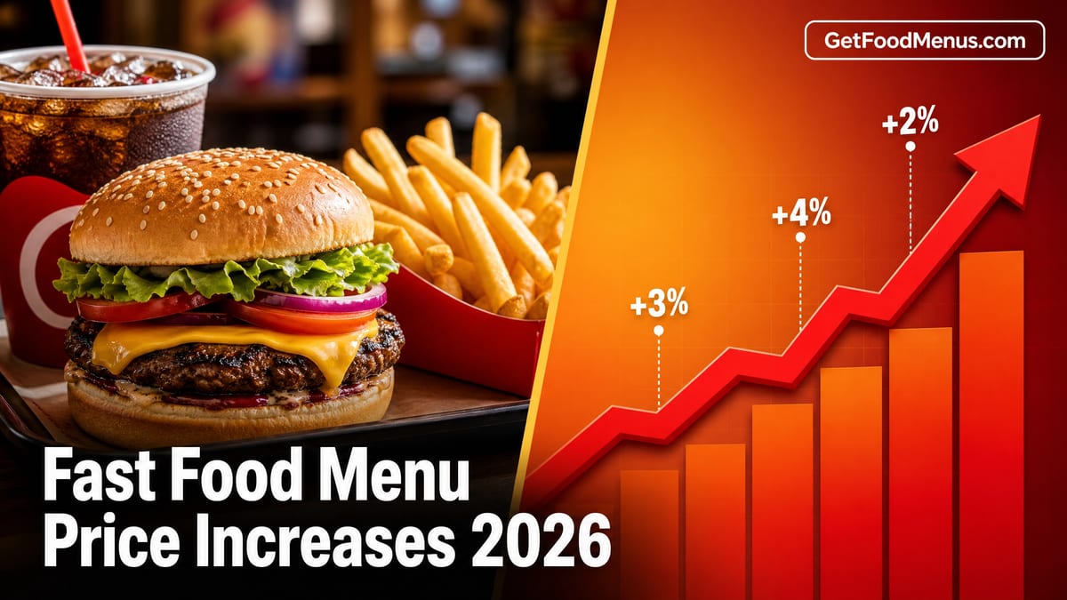 Fast Food Menu Price Increases in 2026 - What Changed