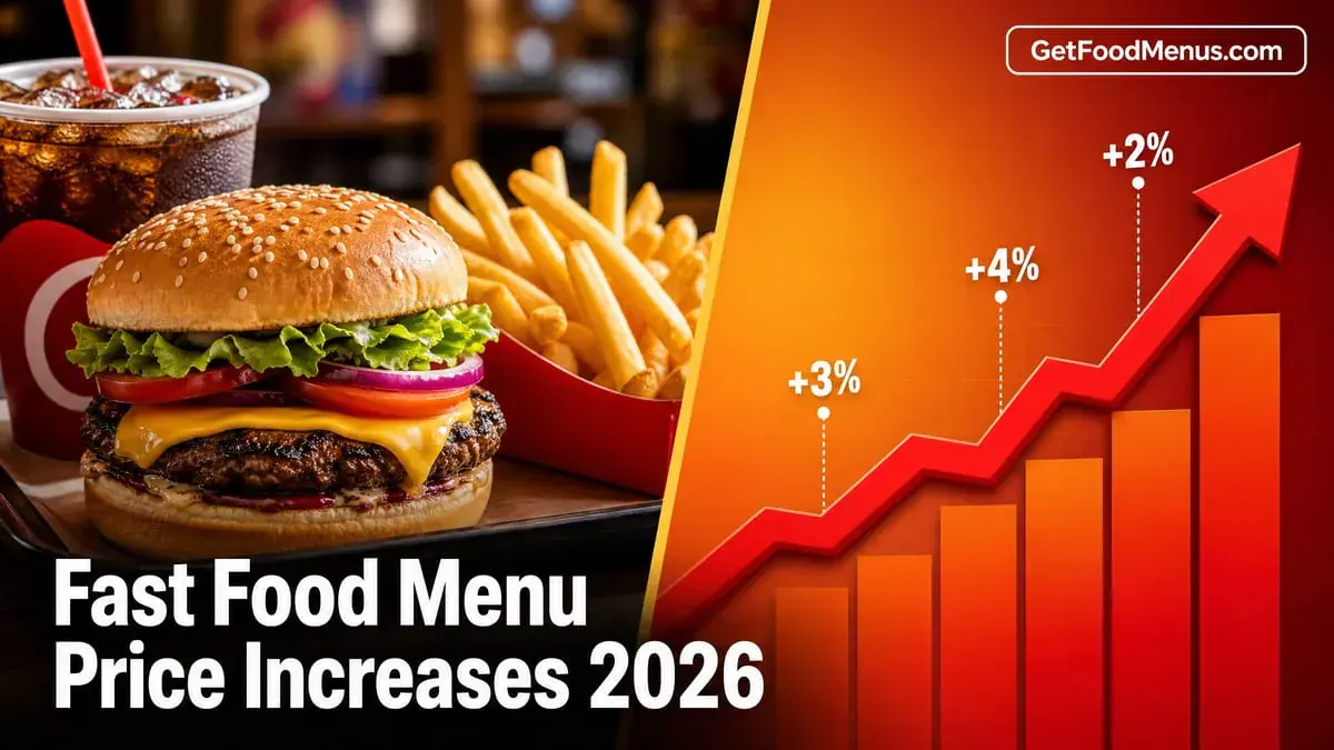 Fast Food Menu Price Increases in 2026 - What Changed
