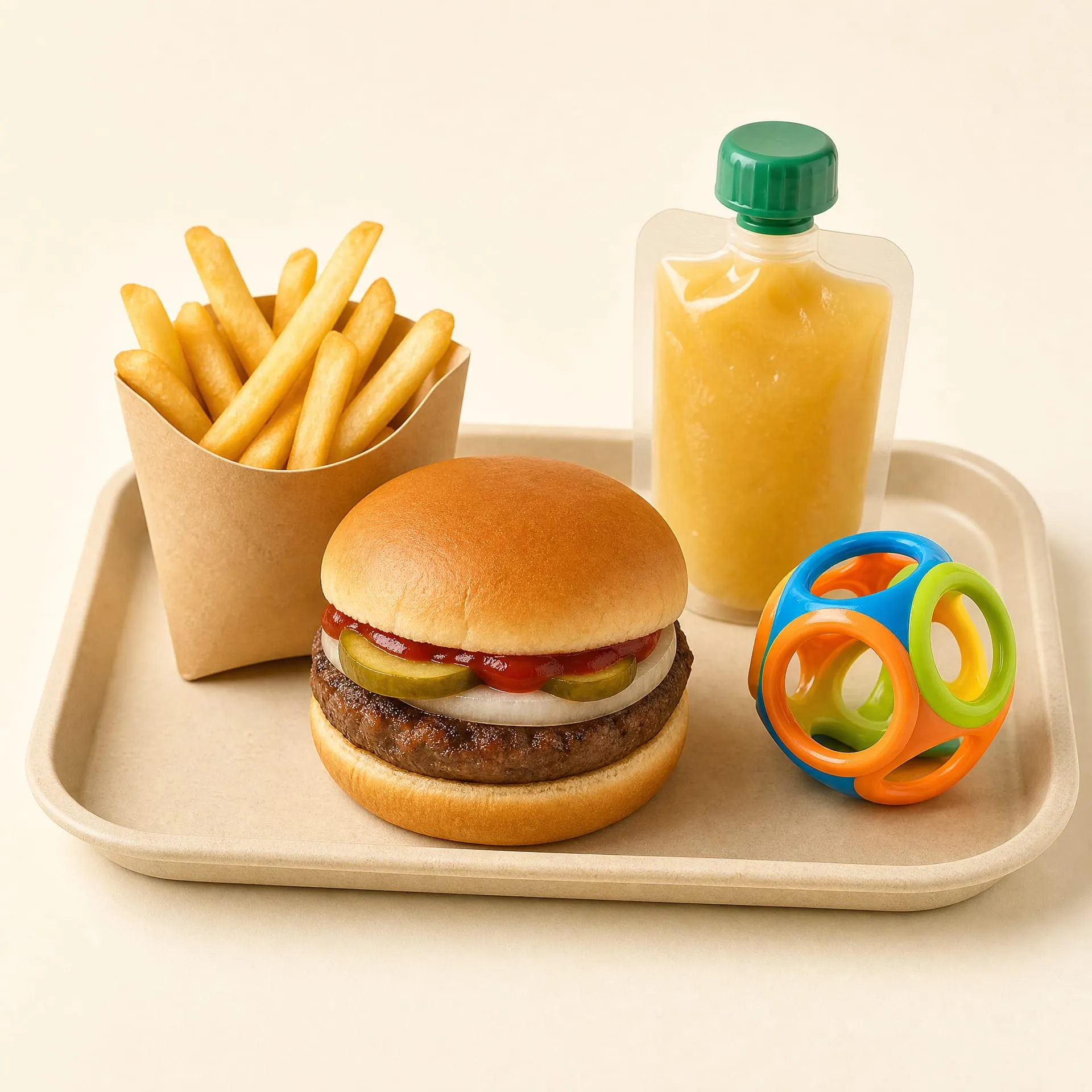 Burger King Kids Hamburger Meal price calories