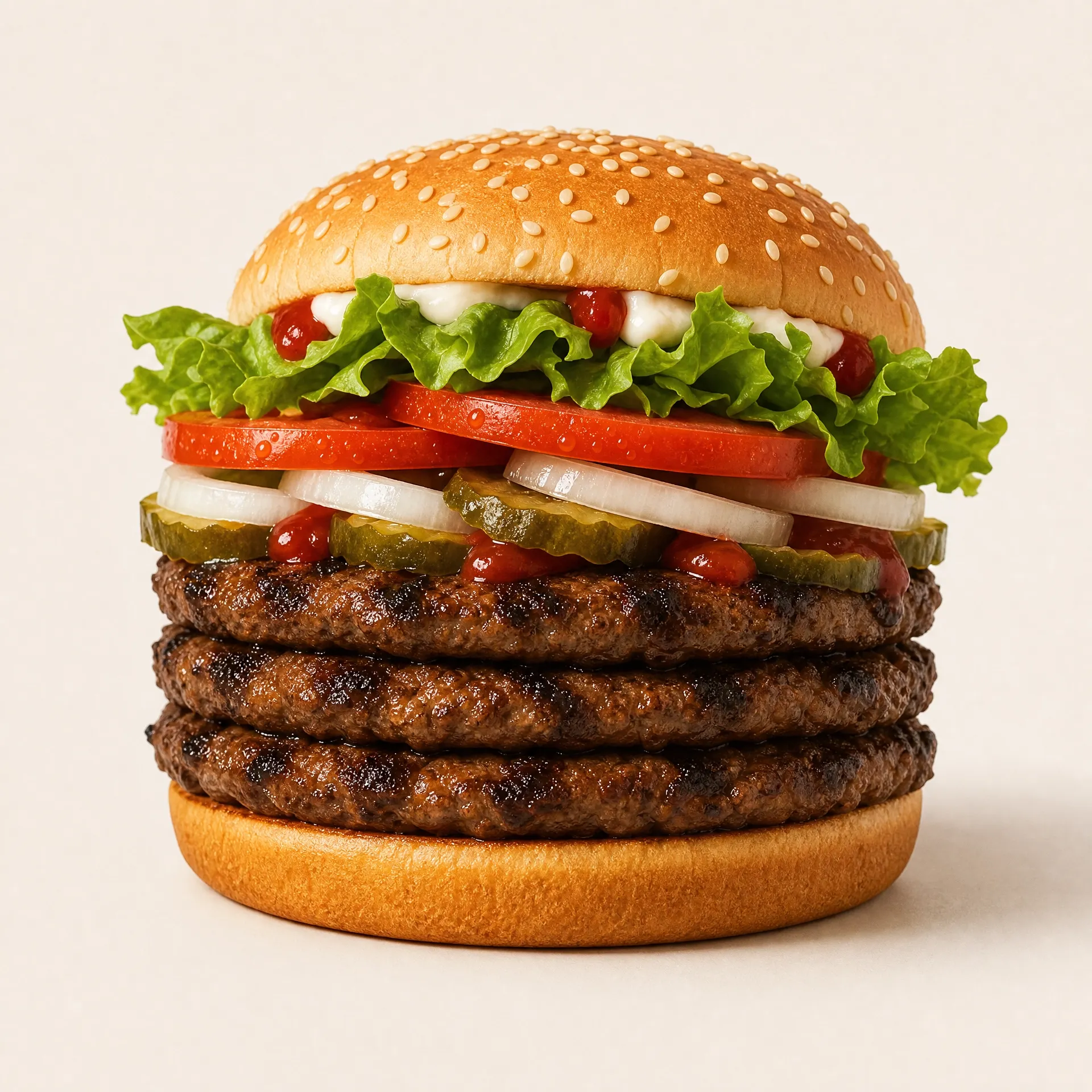 Burger King Triple Whopper price calories