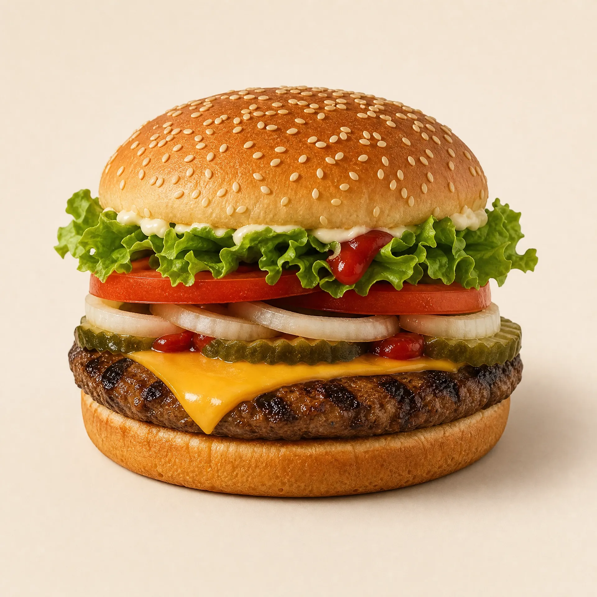 Burger King Whopper with Cheese price calories