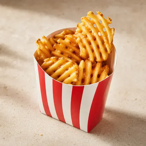 Waffle Potato Fries (Medium)