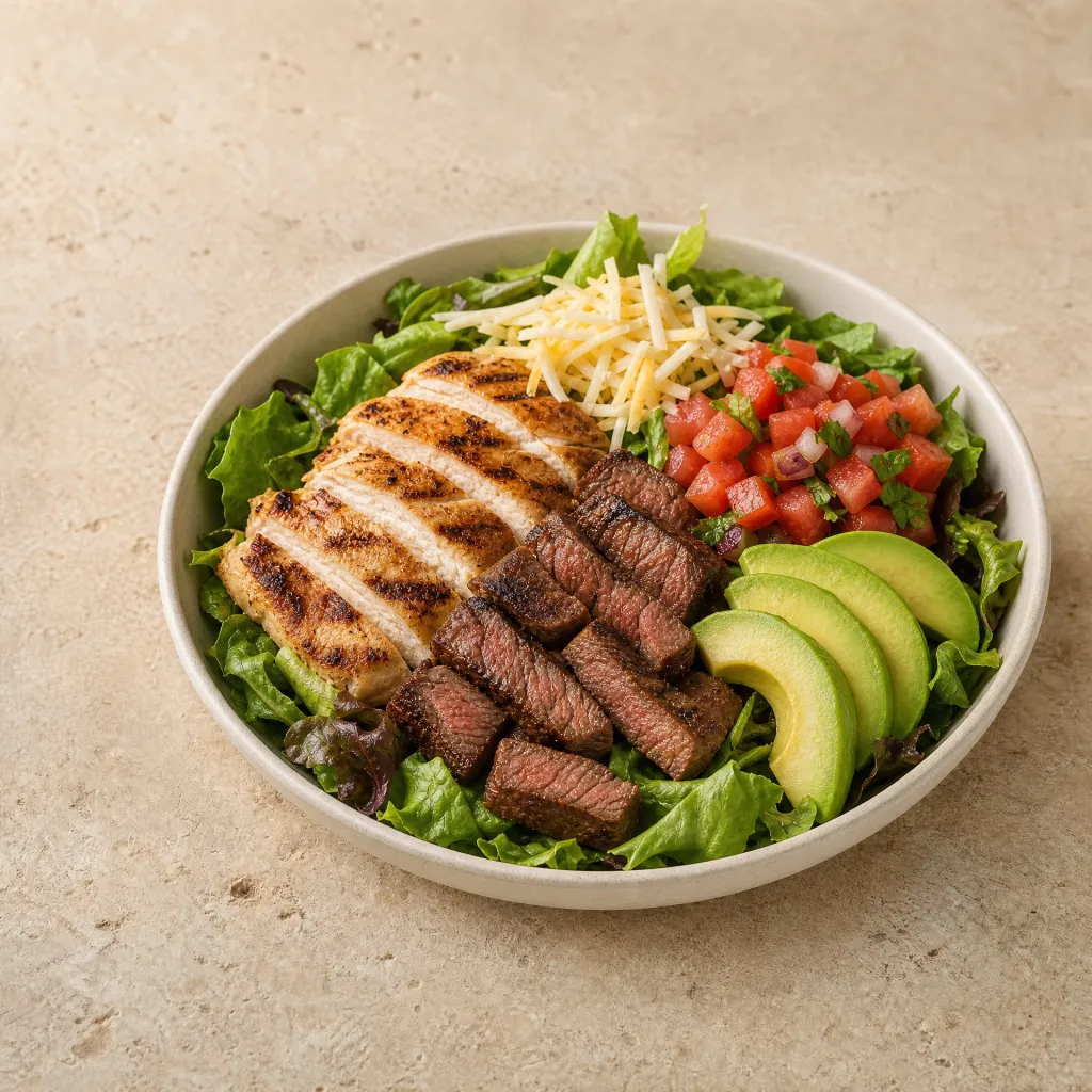 Chipotle Keto Salad Bowl price calories