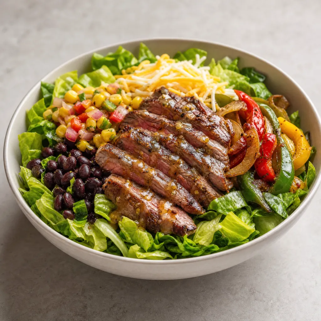 Chipotle Steak Salad price calories