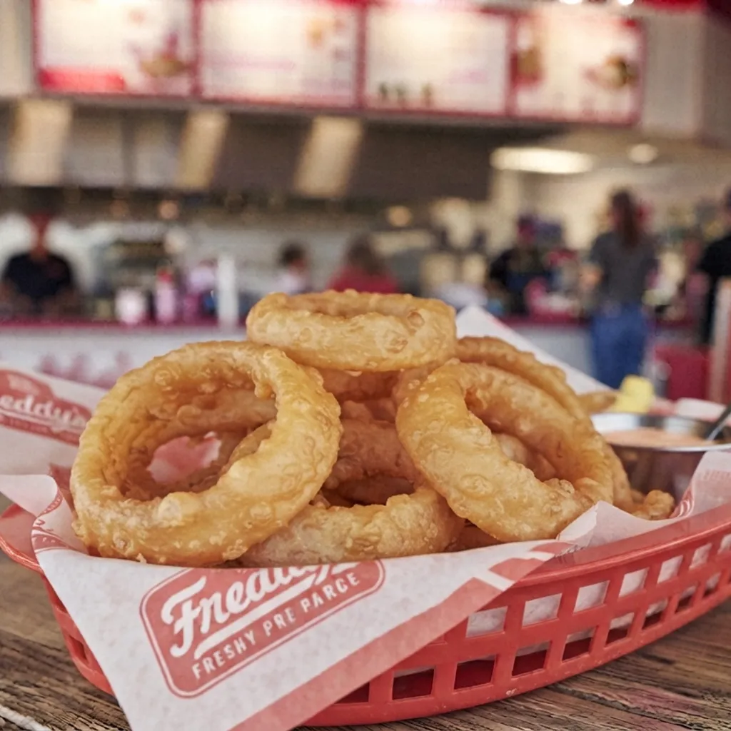 Freddy's Onion Rings price calories