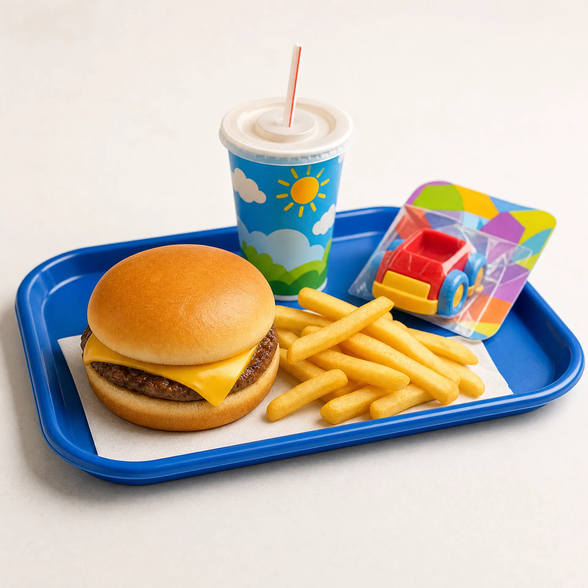 Hardee's Kids Cheeseburger Meal price calories