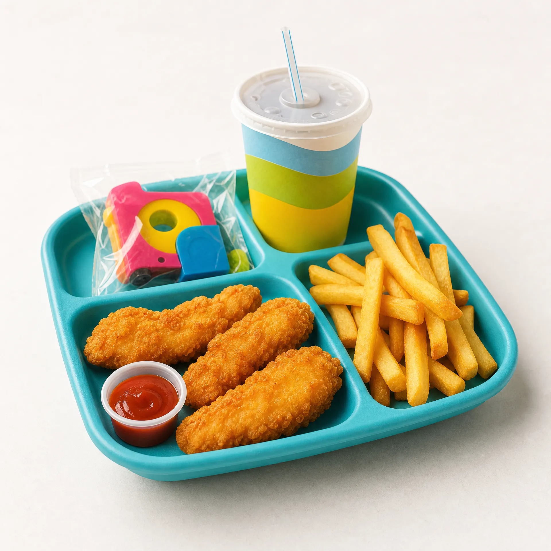 Hardee's 2-piece Chicken Tender Kid's Meal nutrition facts price