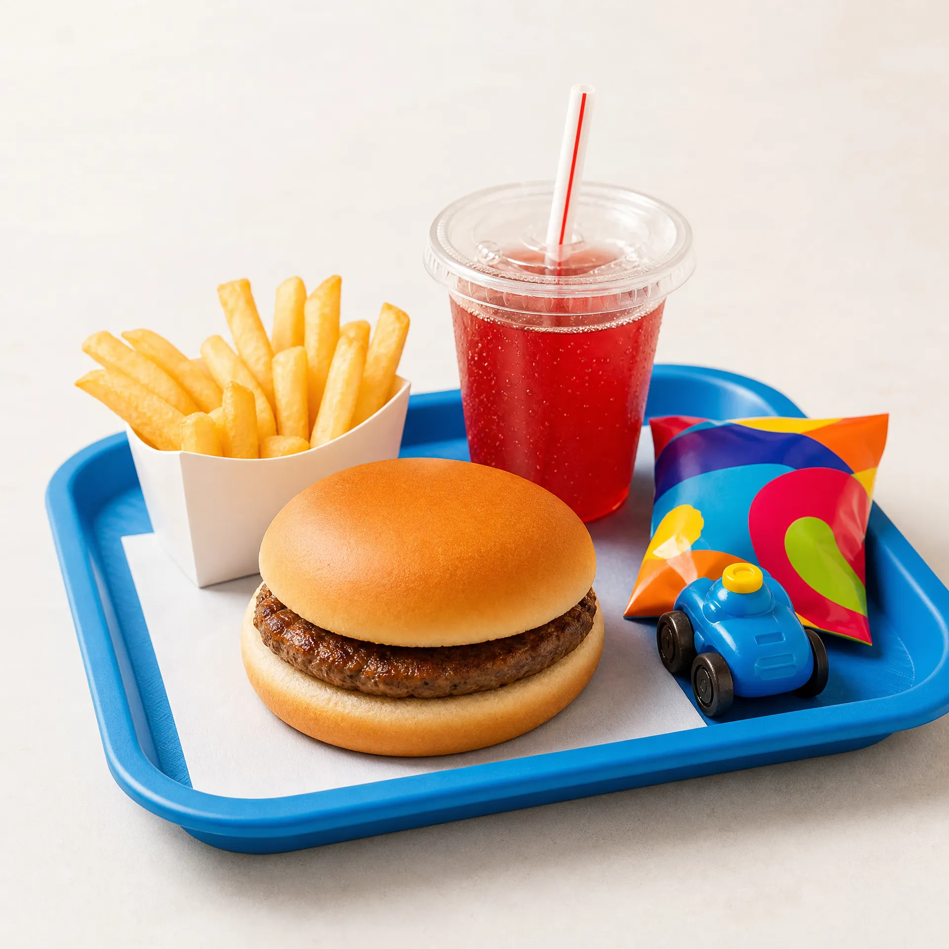 Hardee's Kids Hamburger Meal price calories