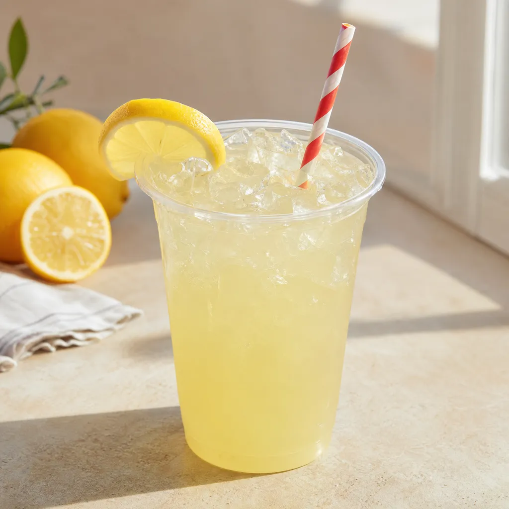 In-N-Out Signature Pink Lemonade (Medium) nutrition facts price