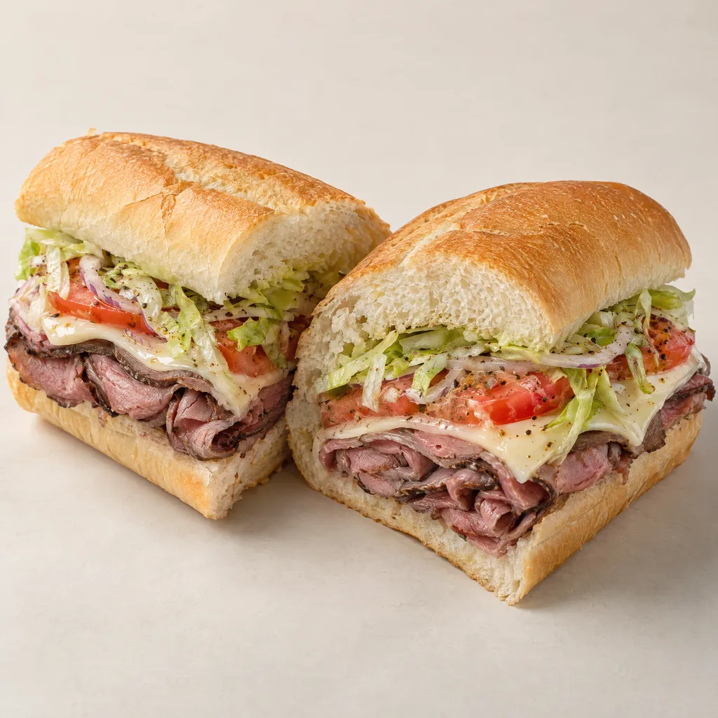 Jersey Mike's #8 Roast Beef and Provolone nutrition facts price