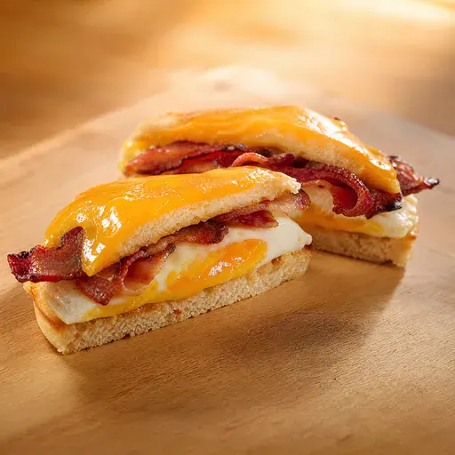 Double-Smoked Bacon & Cheddar Sandwich