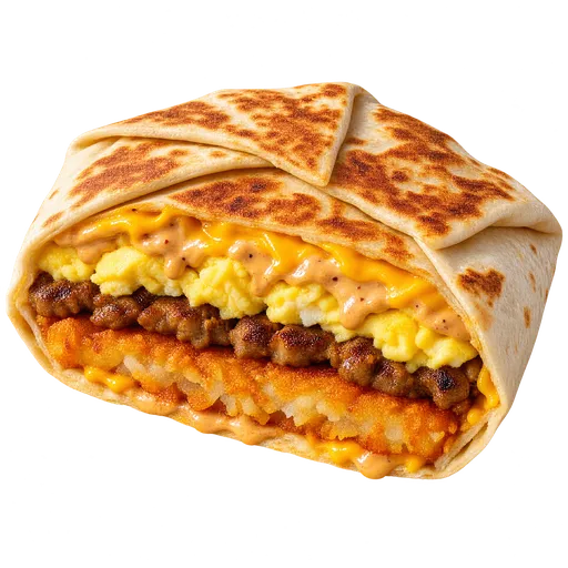 Breakfast Crunchwrap (Sausage)