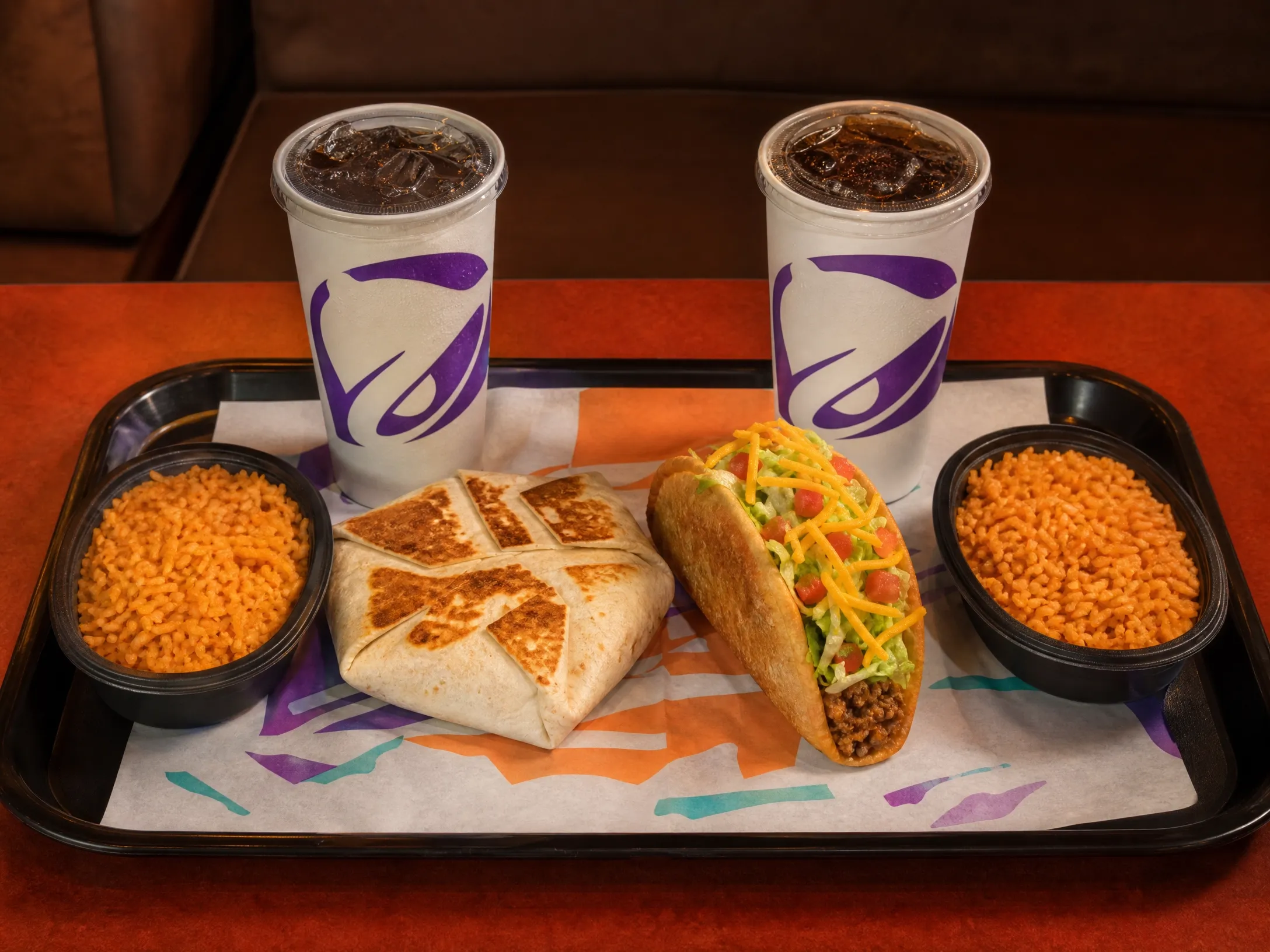 Taco Bell Meal for 2 nutrition facts price