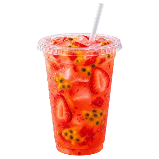 Strawberry Passionfruit Agua Refresca