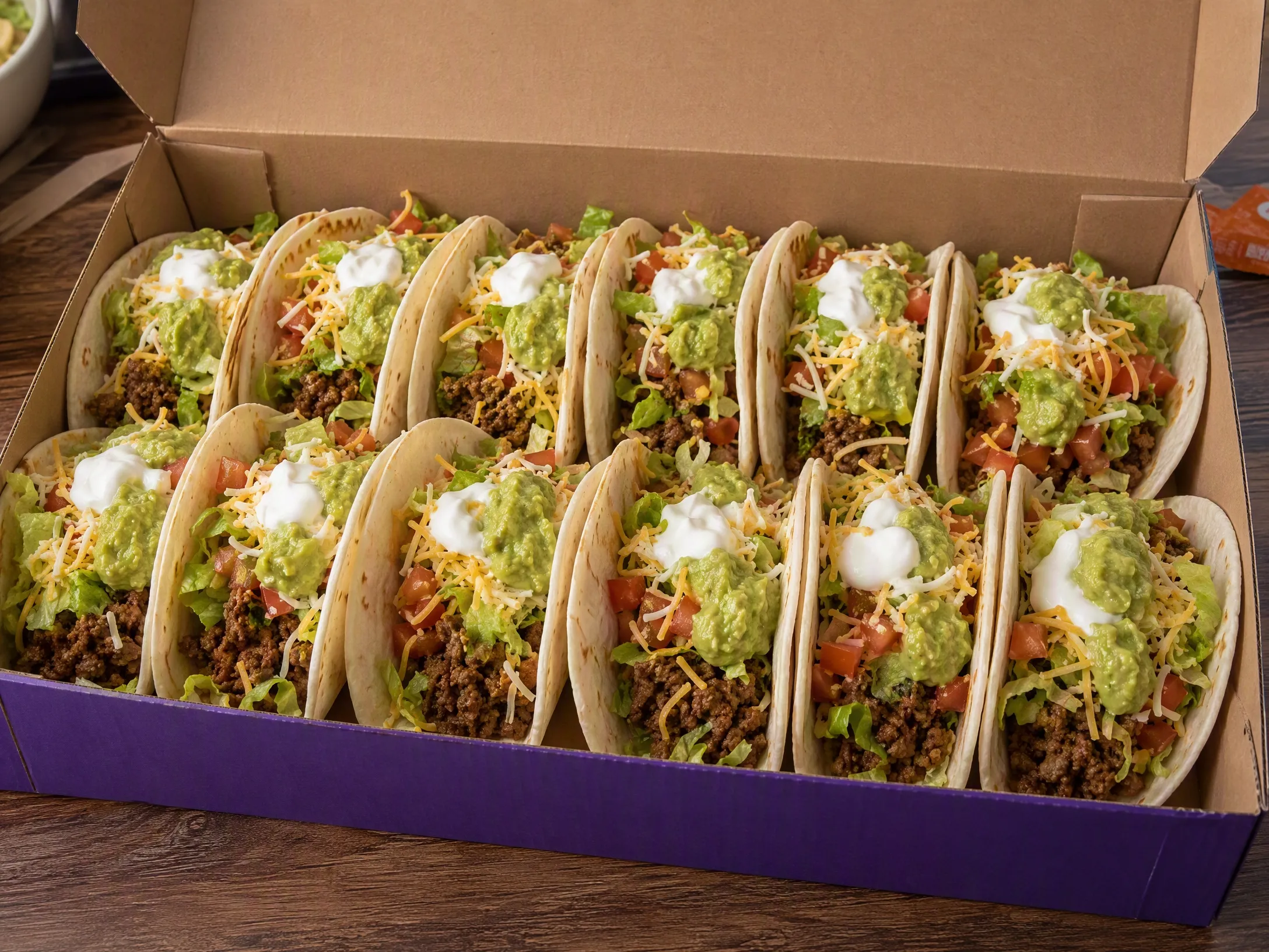 Taco Bell Supreme Soft Taco Party Pack nutrition facts price