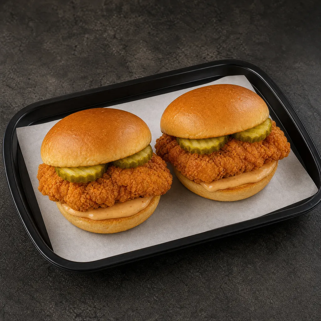 Zaxby's 2 Nibblerz Sandwiches price calories