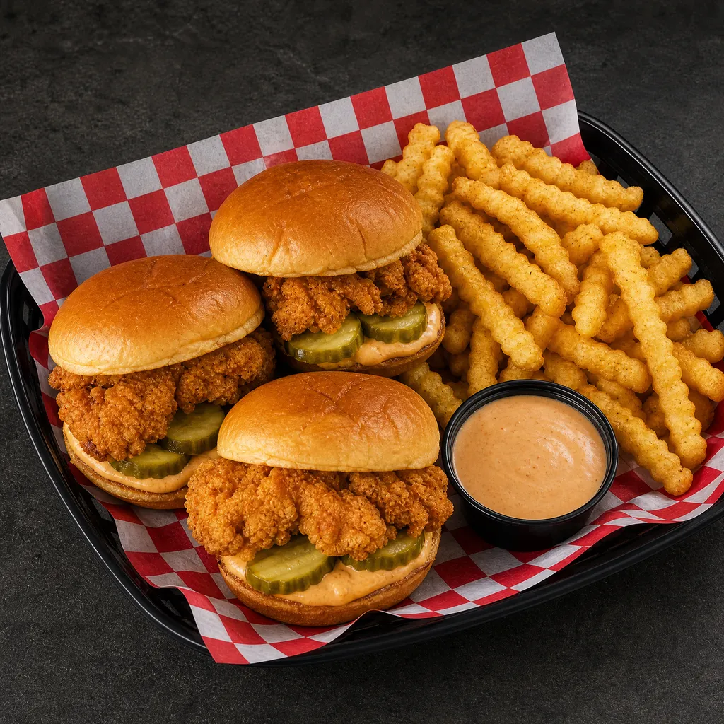 Zaxby's 3 Nibblerz Sandwich Meal nutrition facts price