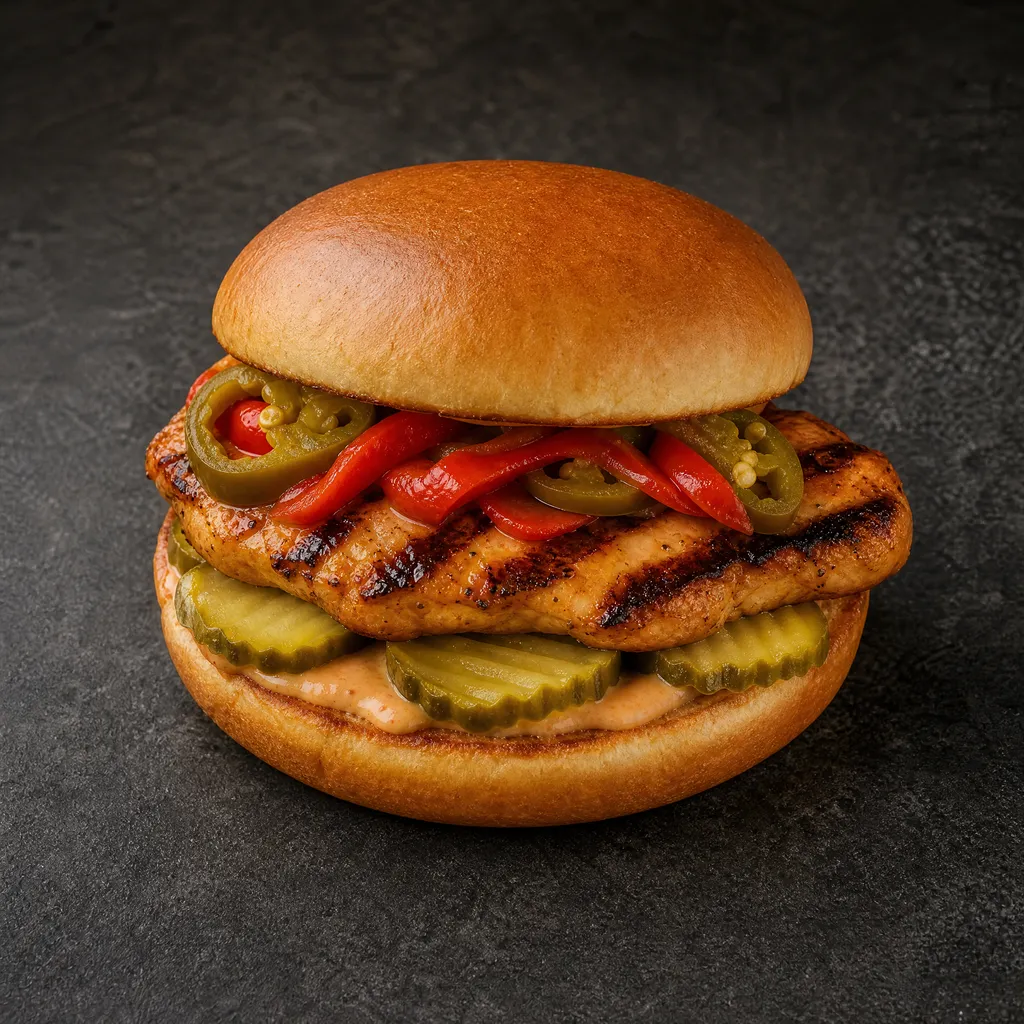 Zaxby's Grilled Kickin' Chicken Sandwich (Single) price calories
