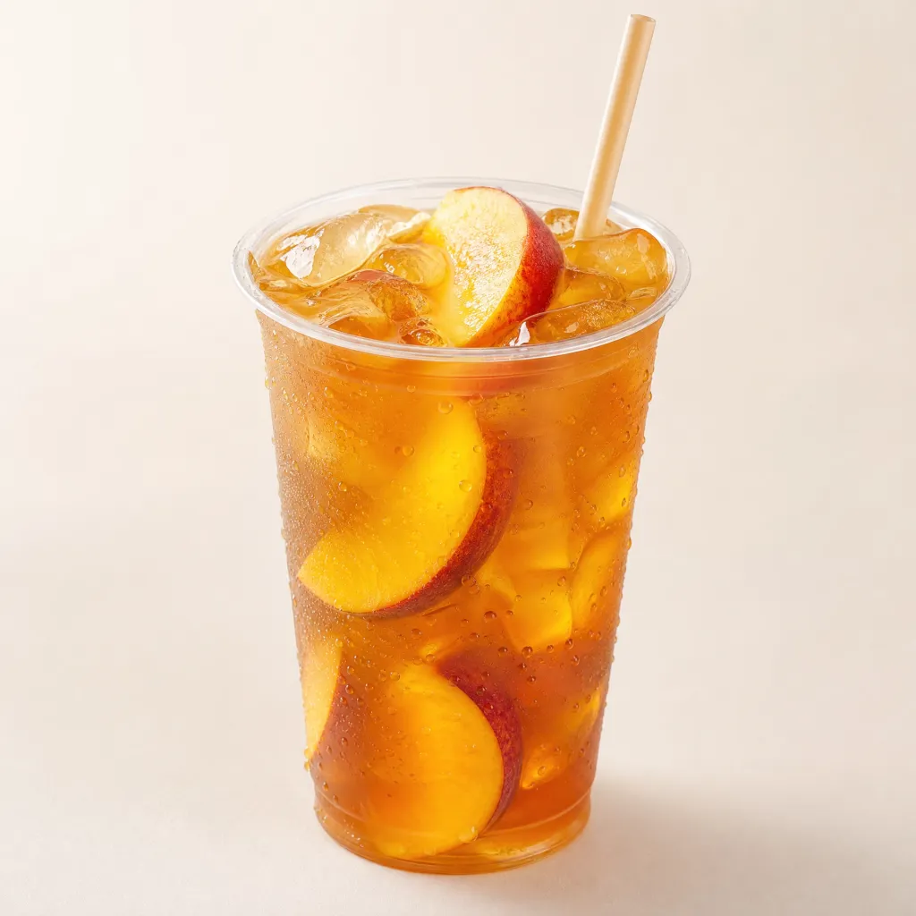 Zaxby's Handcrafted Peach Sweet Tea (Small) nutrition facts price