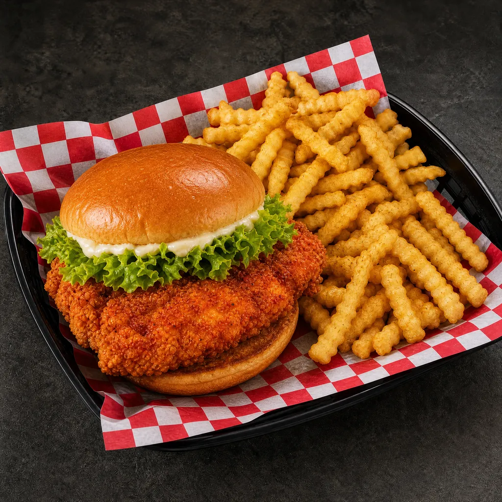Zaxby's Spicy Signature Chicken Sandwich Meal nutrition facts price