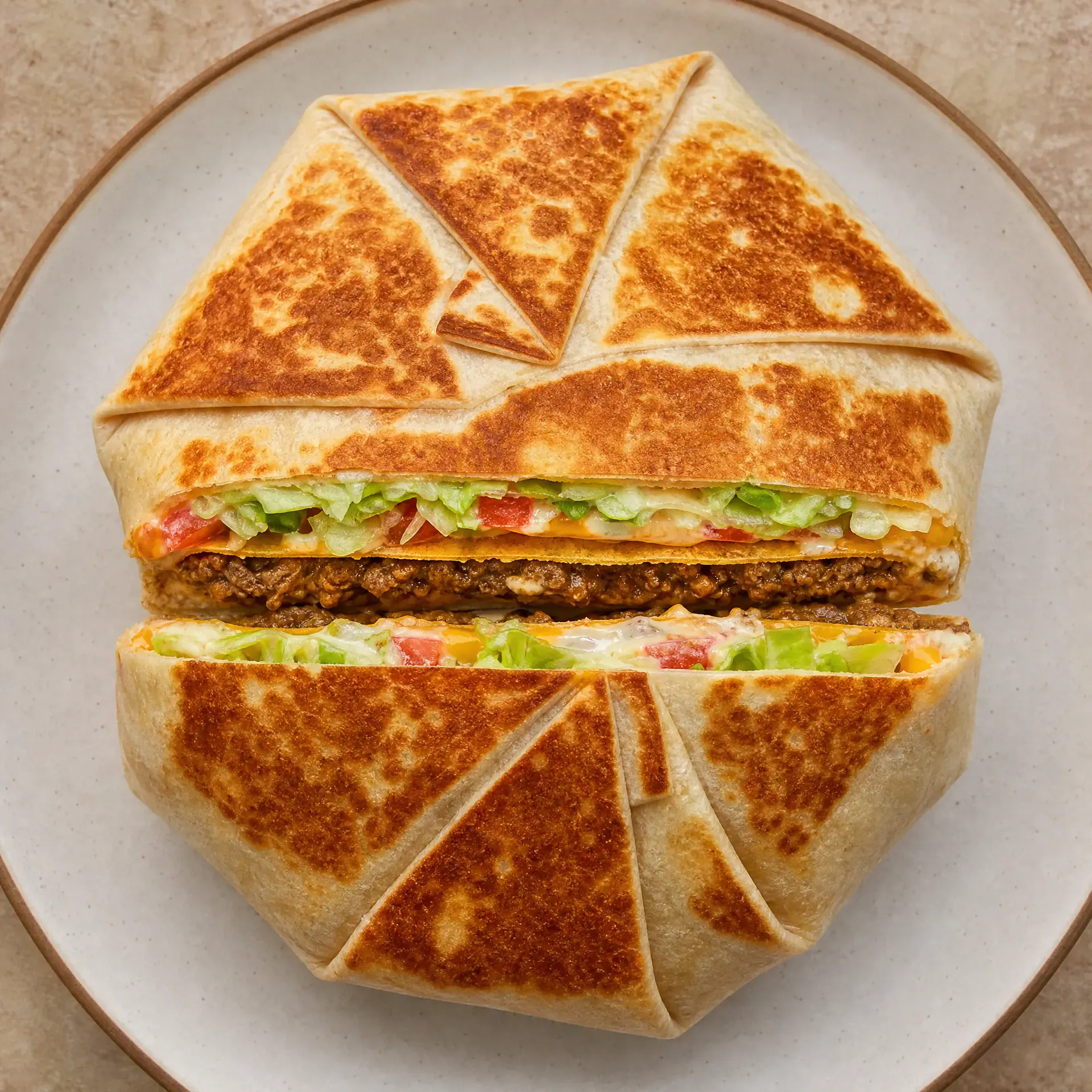 Copycat Taco Bell Crunchwrap Supreme: copycat recipe