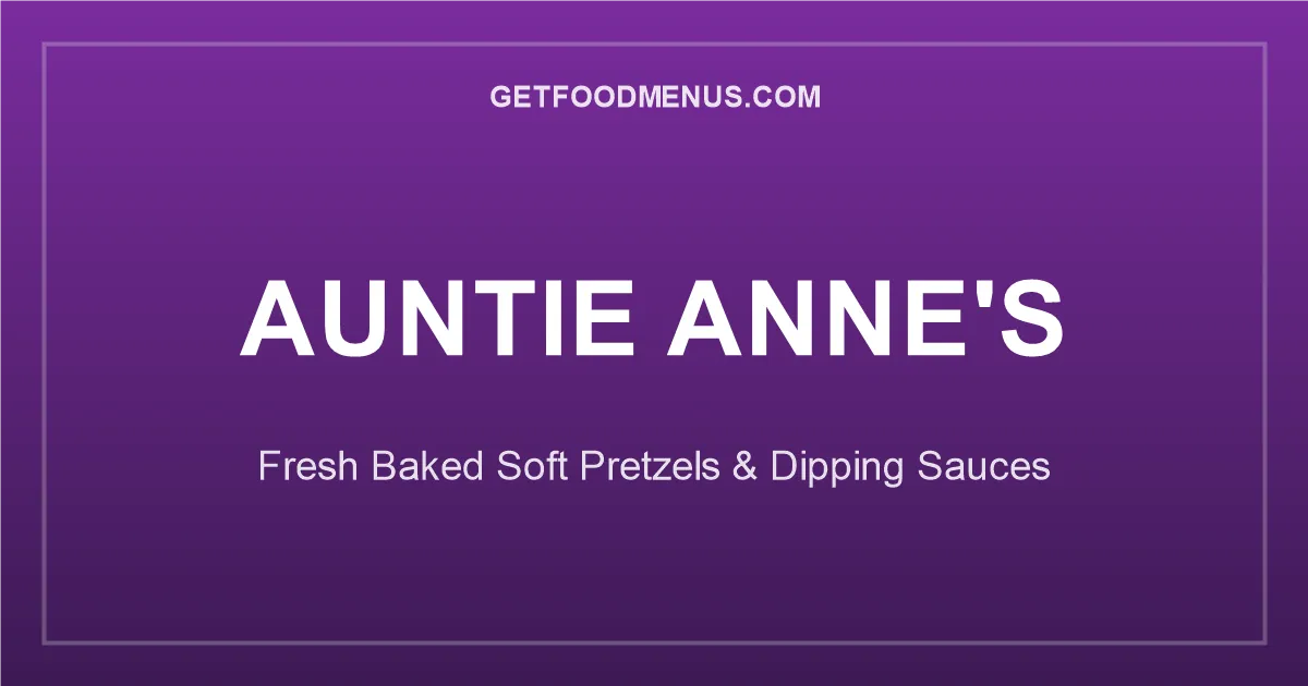Auntie Anne's