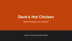 Dave's Hot Chicken logo