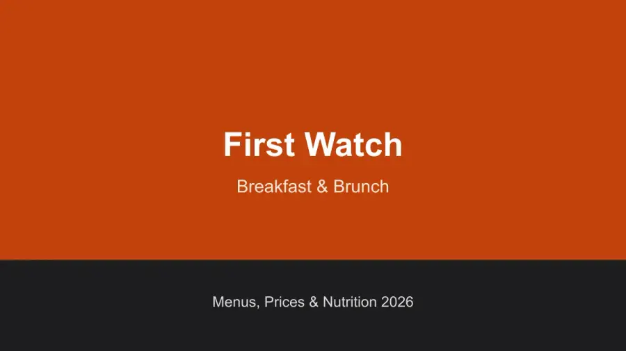 First Watch