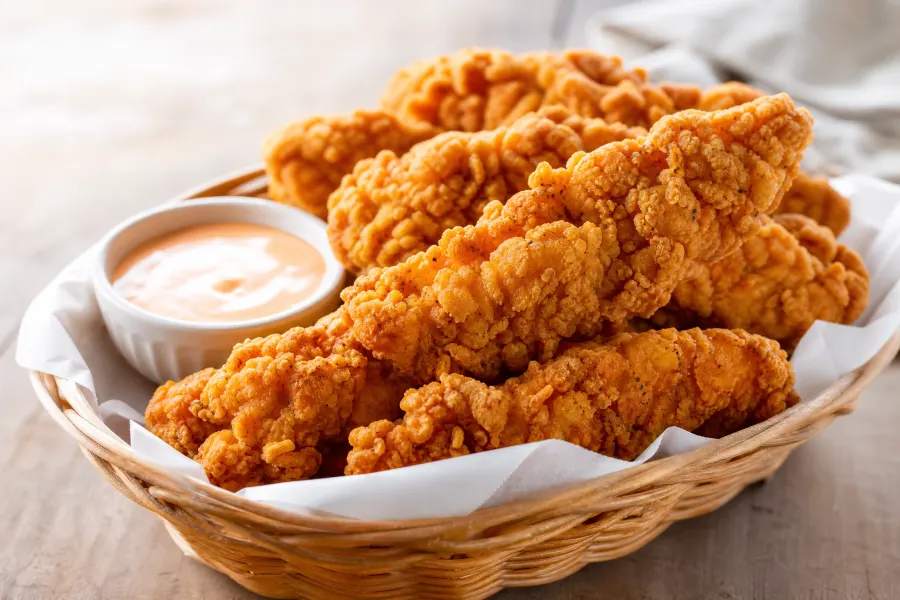Golden Chick menu