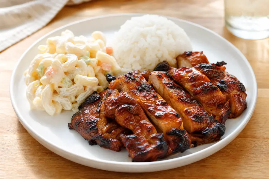 Ohana Hawaiian BBQ menu